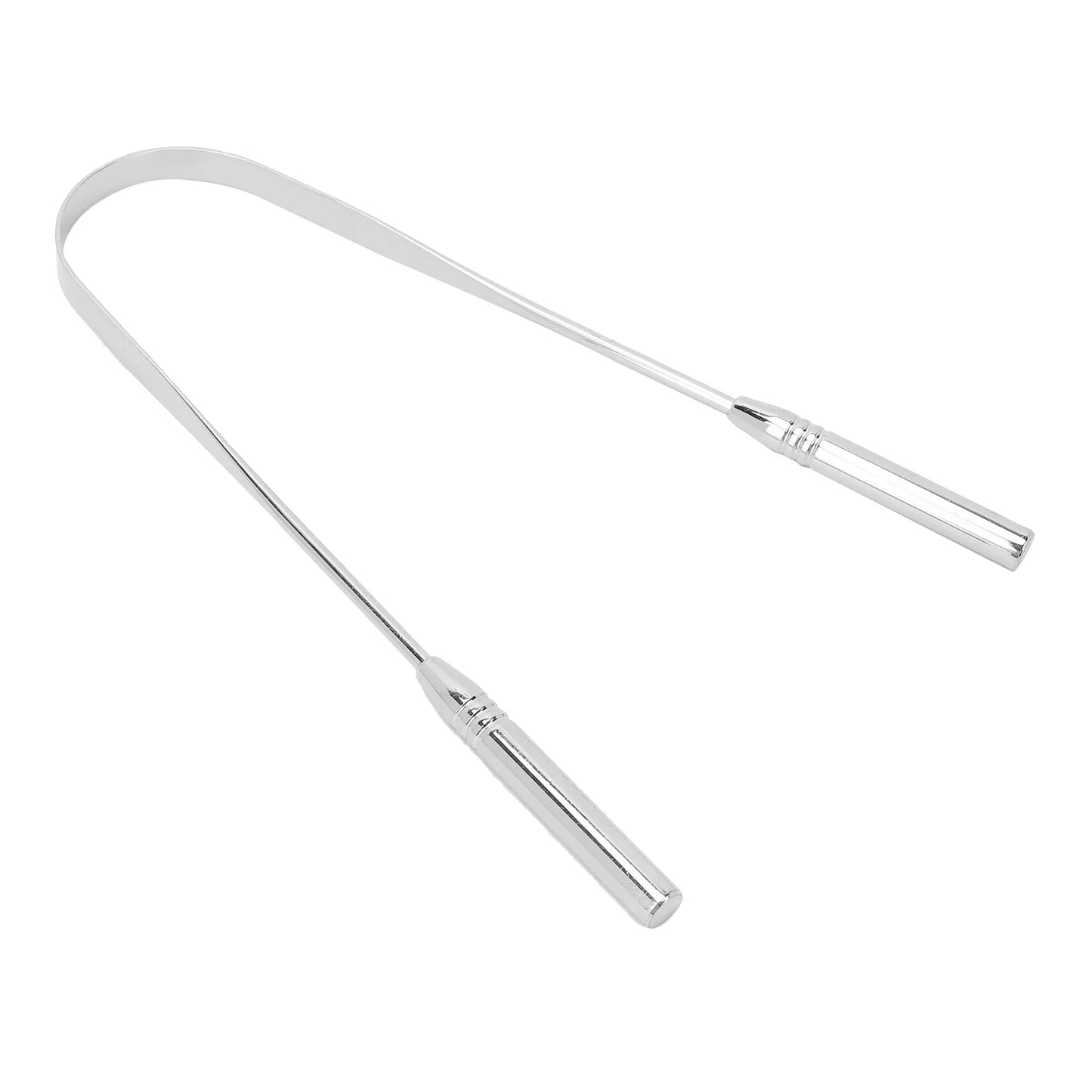 Oralluxe™ Stainless Steel Tongue Scraper – Fresh Breath & Confidence Daily